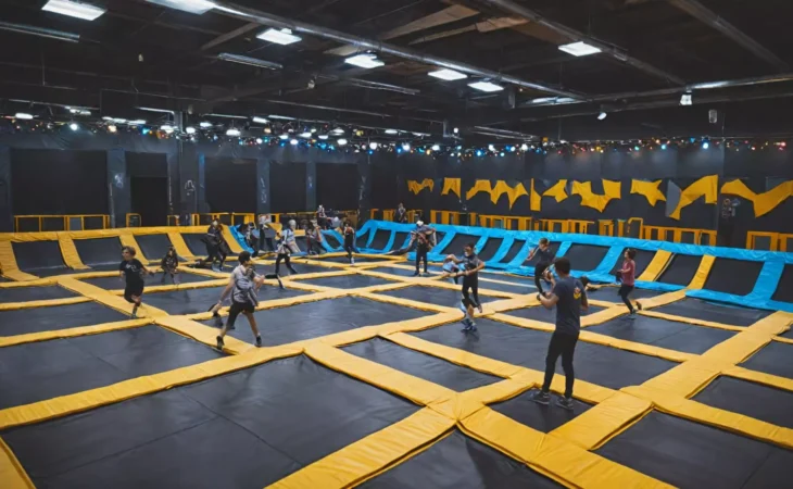 Park trampolin jako sposób na aktywne spędzanie wolnego czasu