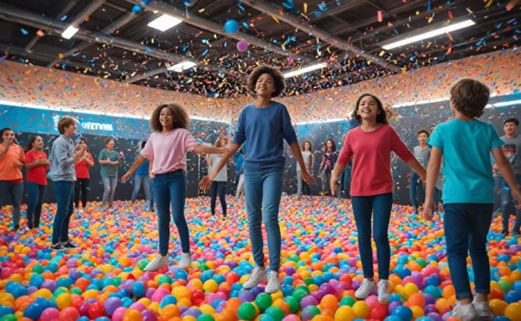 Jak zrobić niezapomniane zdjęcia i film z urodzin w parku trampoli